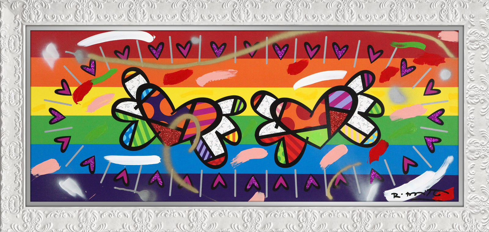 HAPPY - Mixed Media Original