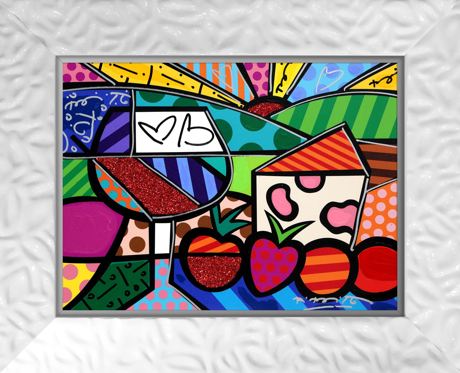 SWISS CHEESE - Mixed Media Original