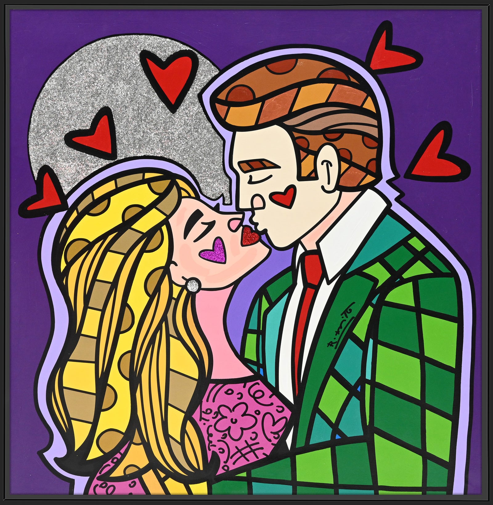 Moonstruck - Mixed Media Original