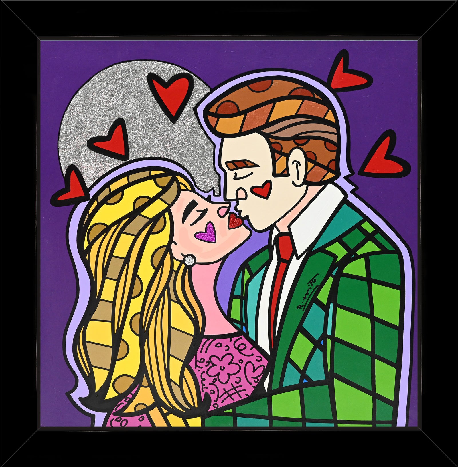 Moonstruck - Mixed Media Original