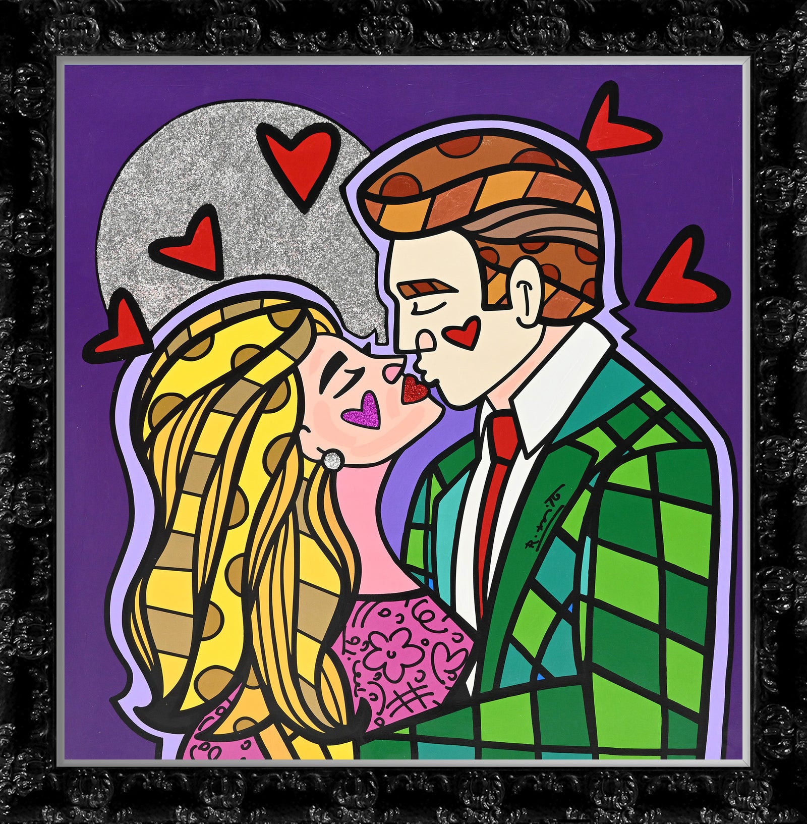 Moonstruck - Mixed Media Original