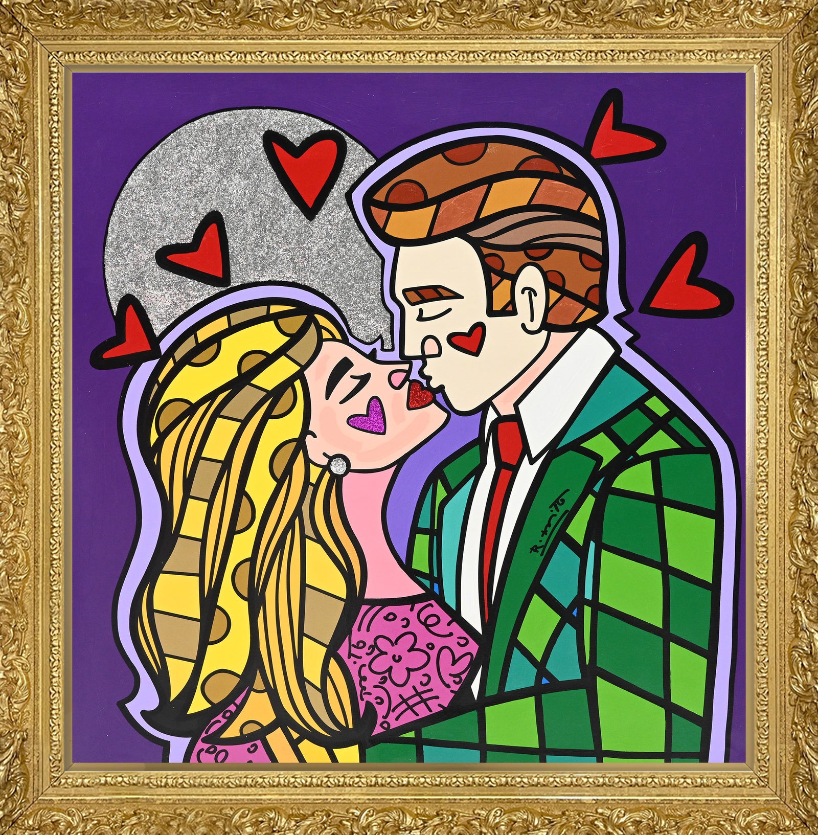 Moonstruck - Mixed Media Original