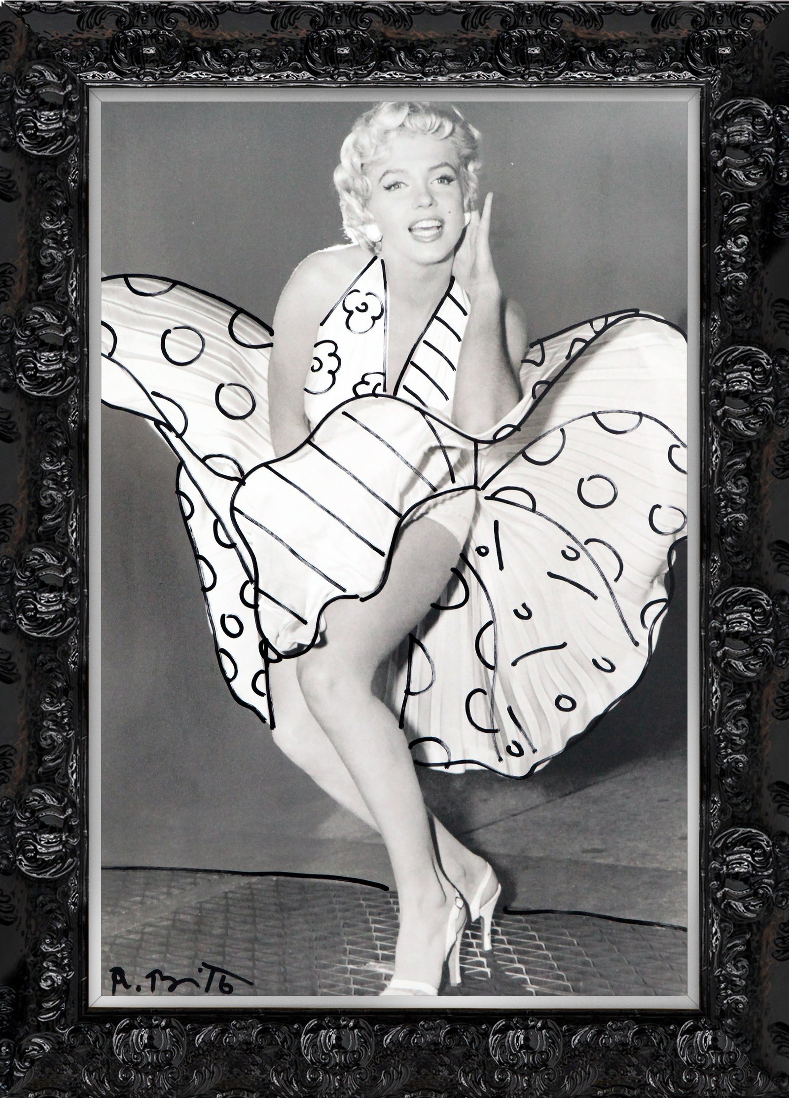 MARILYN MONROE - Mixed Media Original