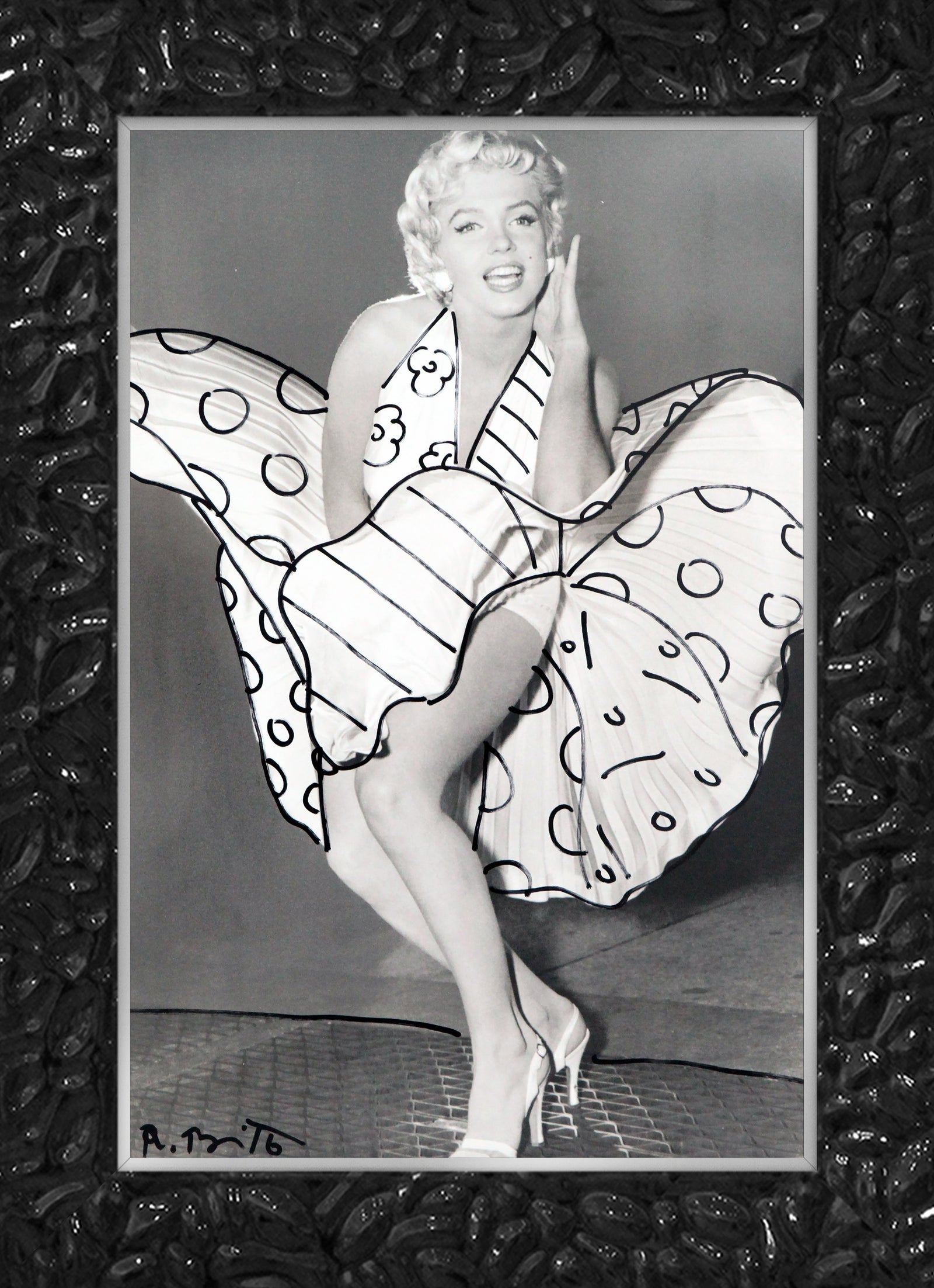 MARILYN MONROE - Mixed Media Original