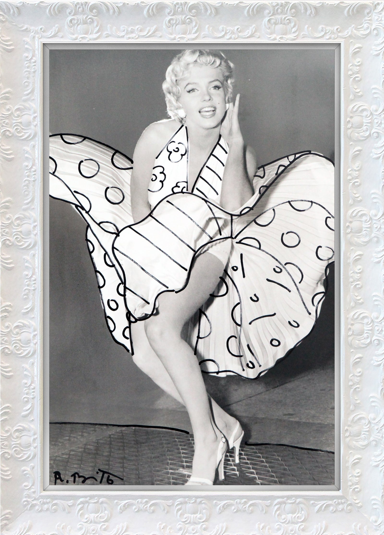 MARILYN MONROE - Mixed Media Original