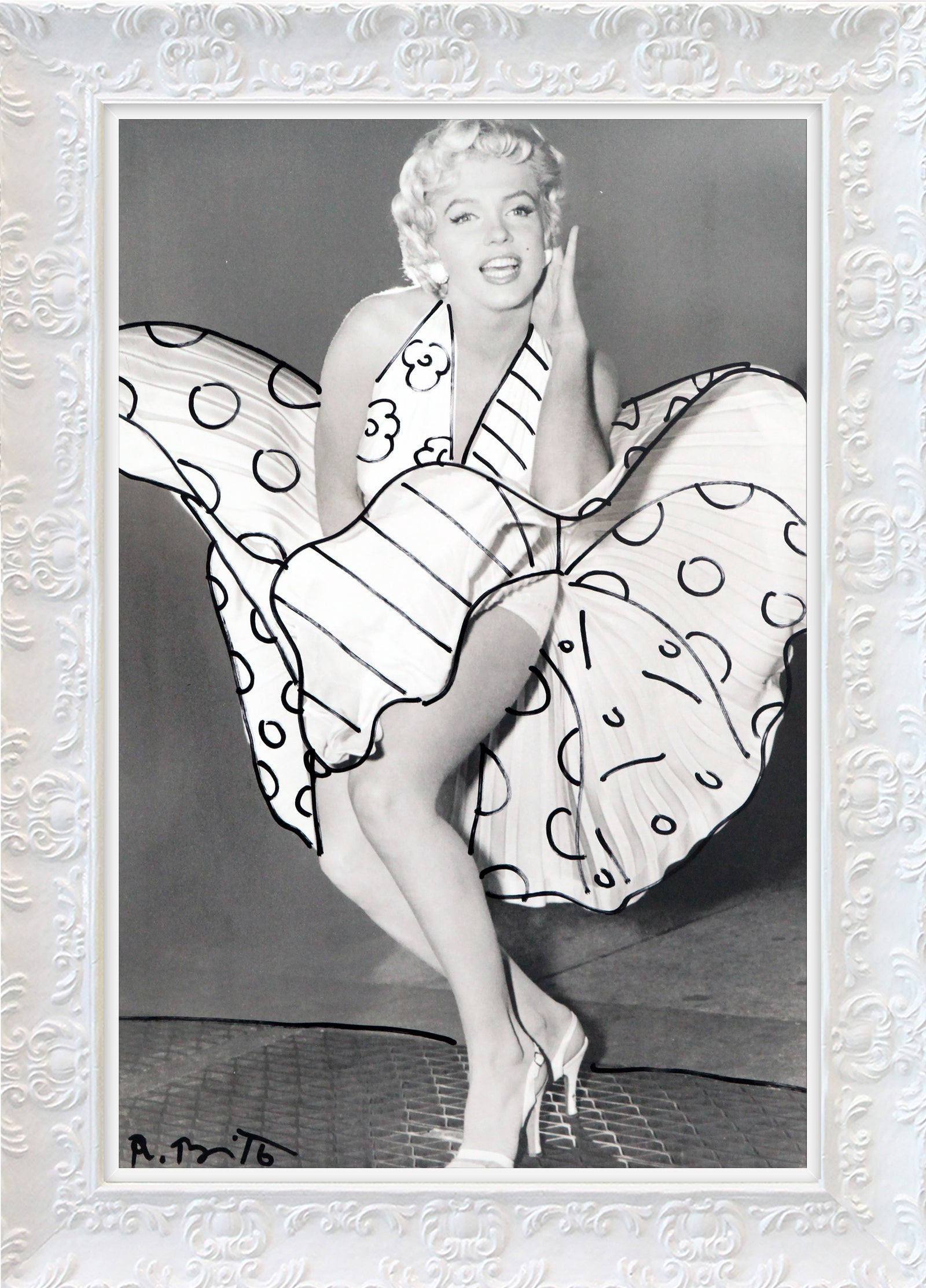 MARILYN MONROE - Mixed Media Original