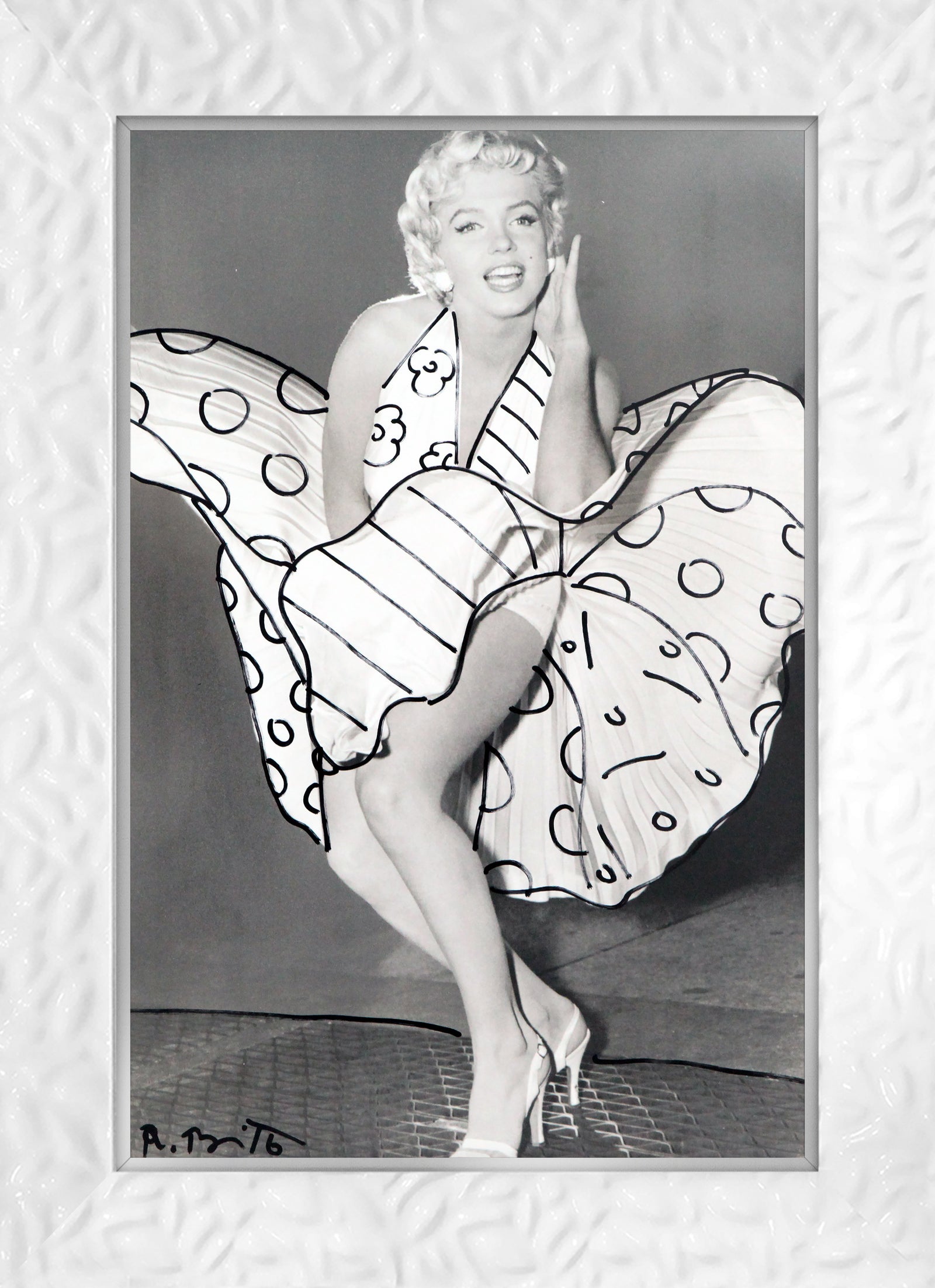 MARILYN MONROE - Mixed Media Original