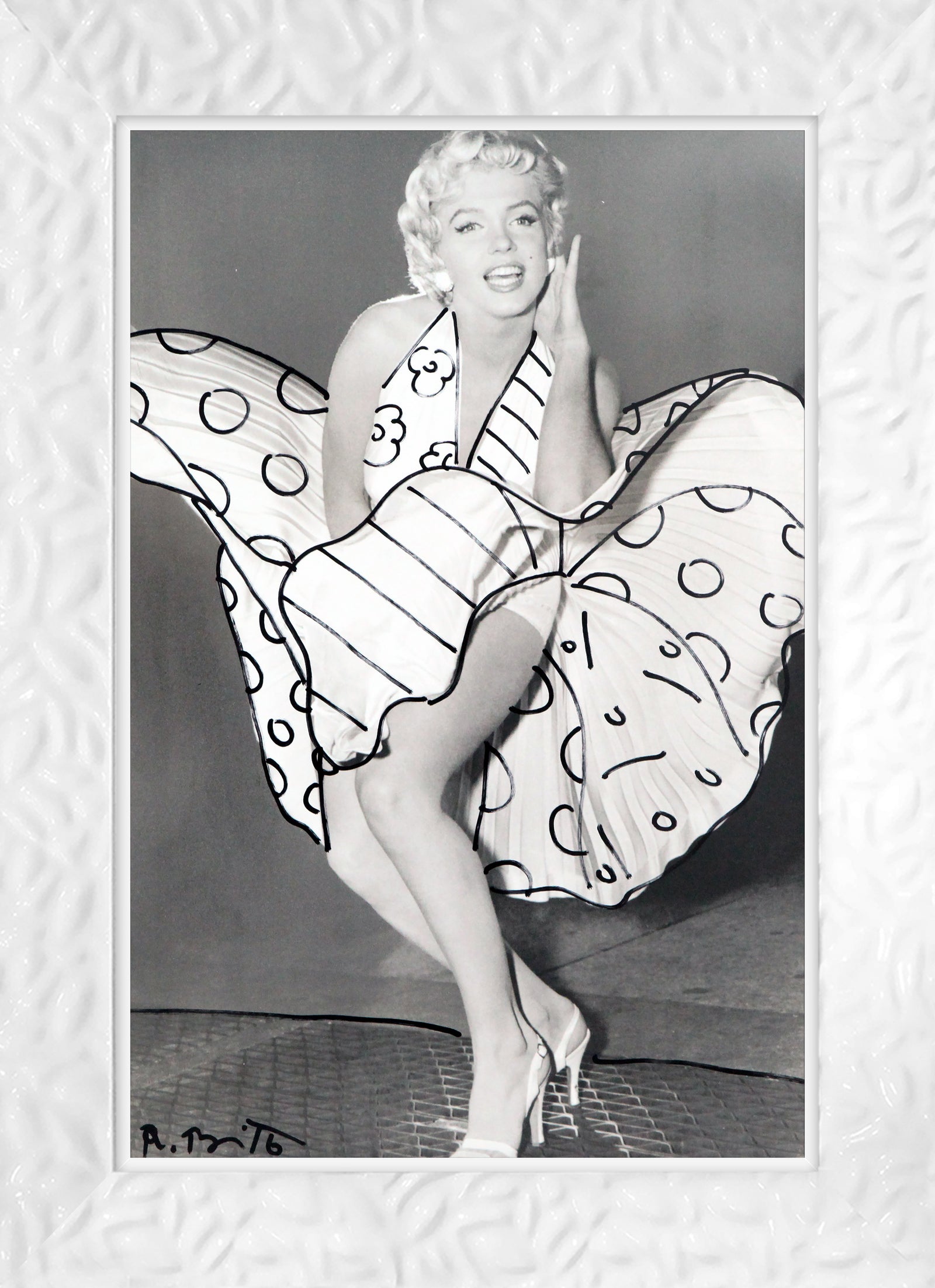 MARILYN MONROE - Mixed Media Original