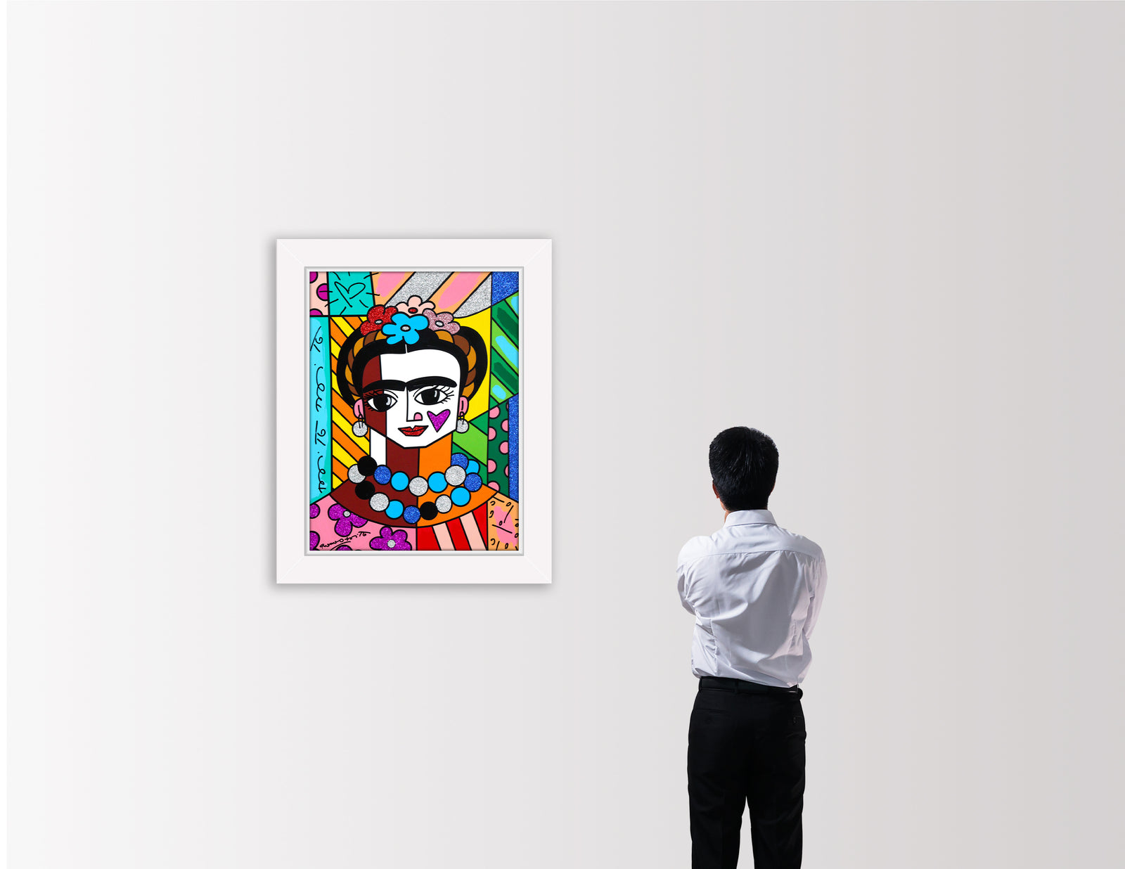 FRIDA - Mixed Media Original