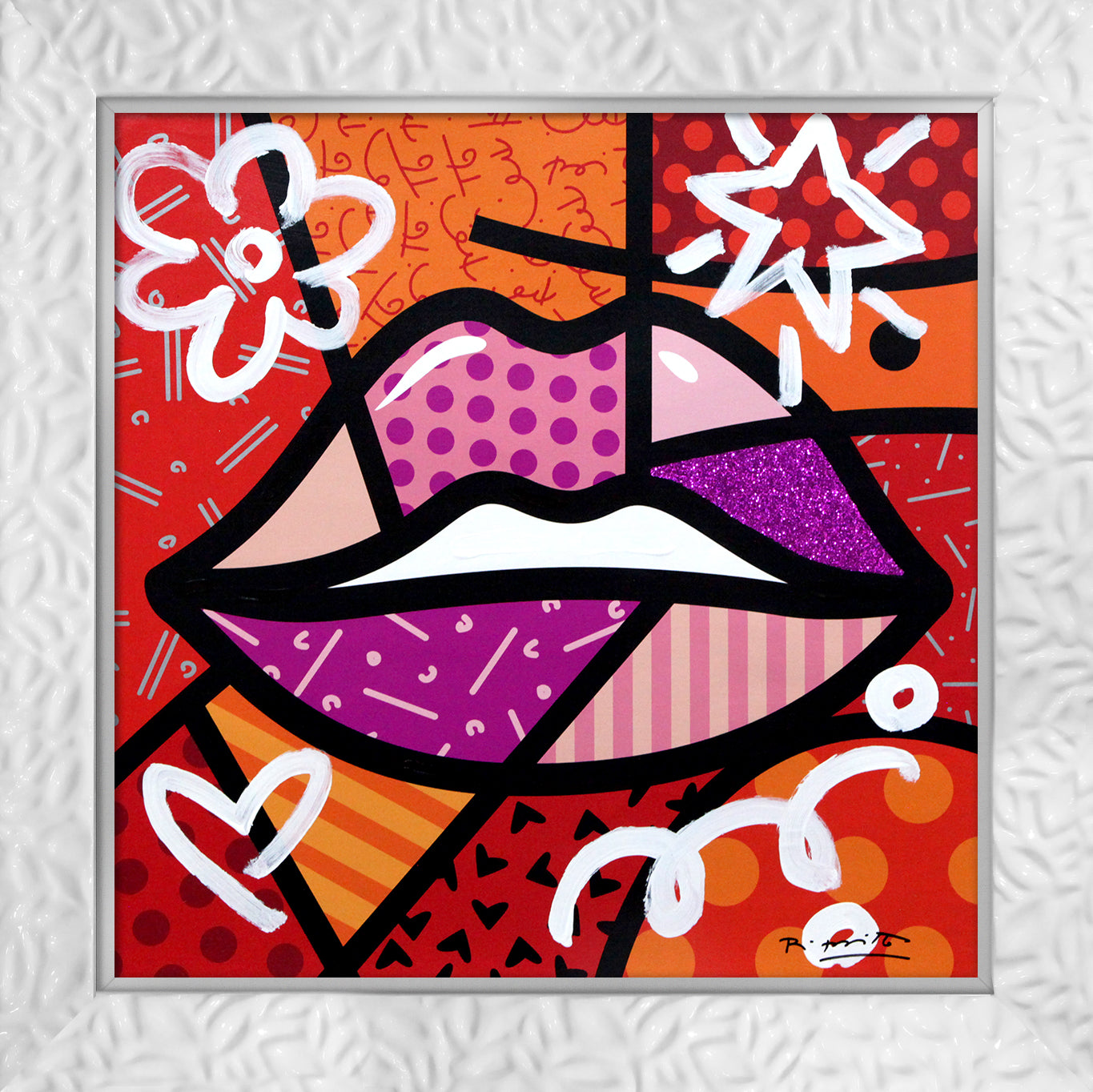 delicious mixed media original colorful decorative collectible gift idea
