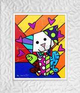 ANDY ORANGE X - Mixed Media Original