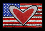 LOVE AMERICA -  Mixed Media Original