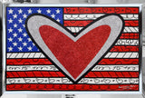 LOVE AMERICA -  Mixed Media Original