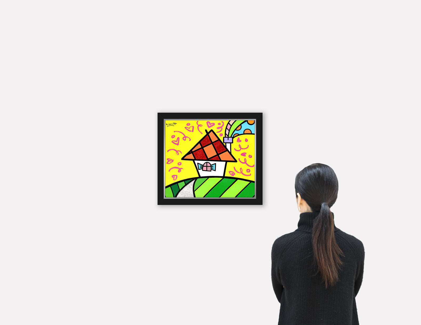 UP THE HILL - Mixed Media Original