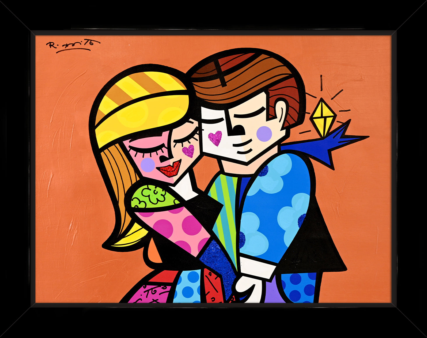 ENGAGEMENT RING - Mixed Media Original