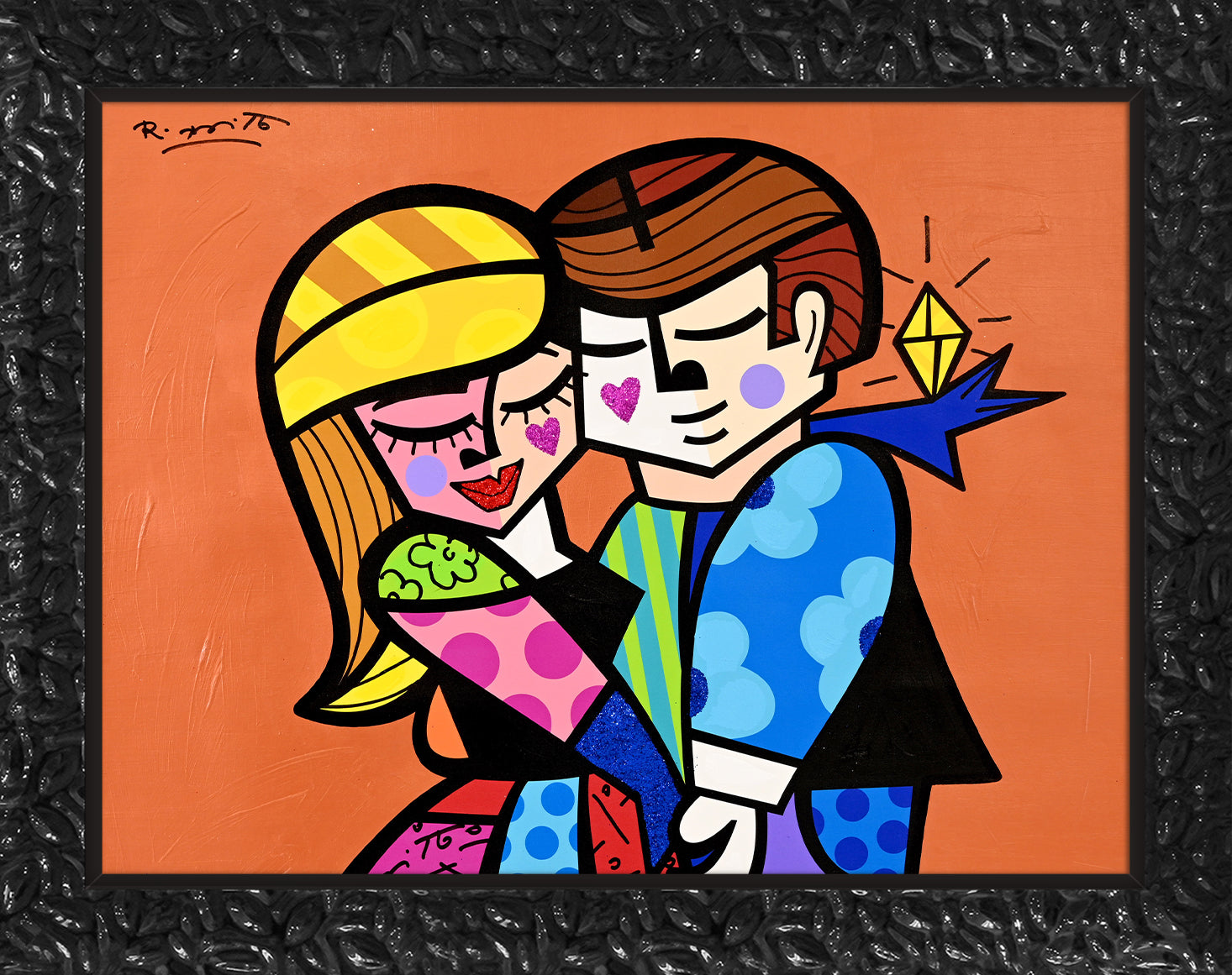 ENGAGEMENT RING - Mixed Media Original