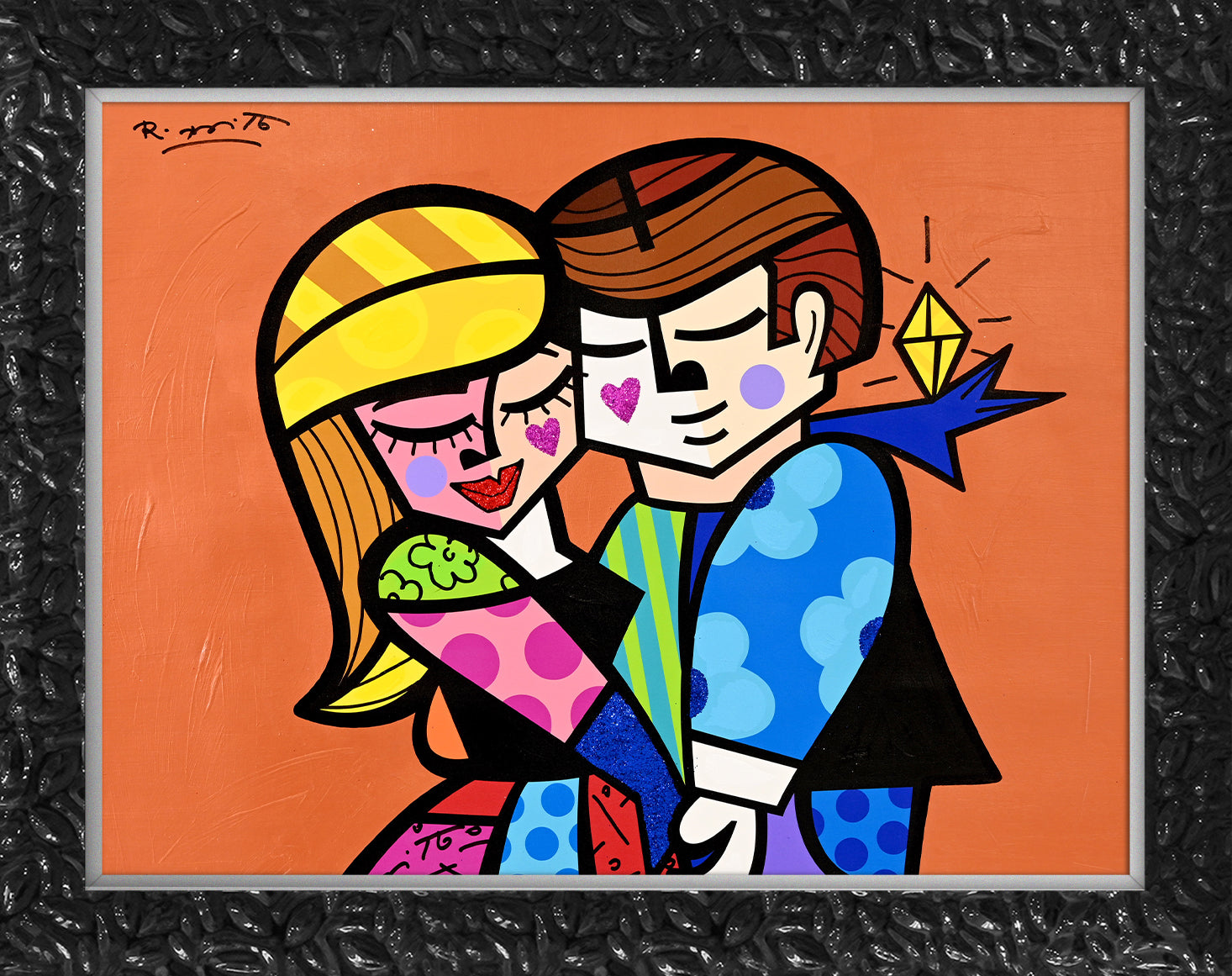 ENGAGEMENT RING - Mixed Media Original