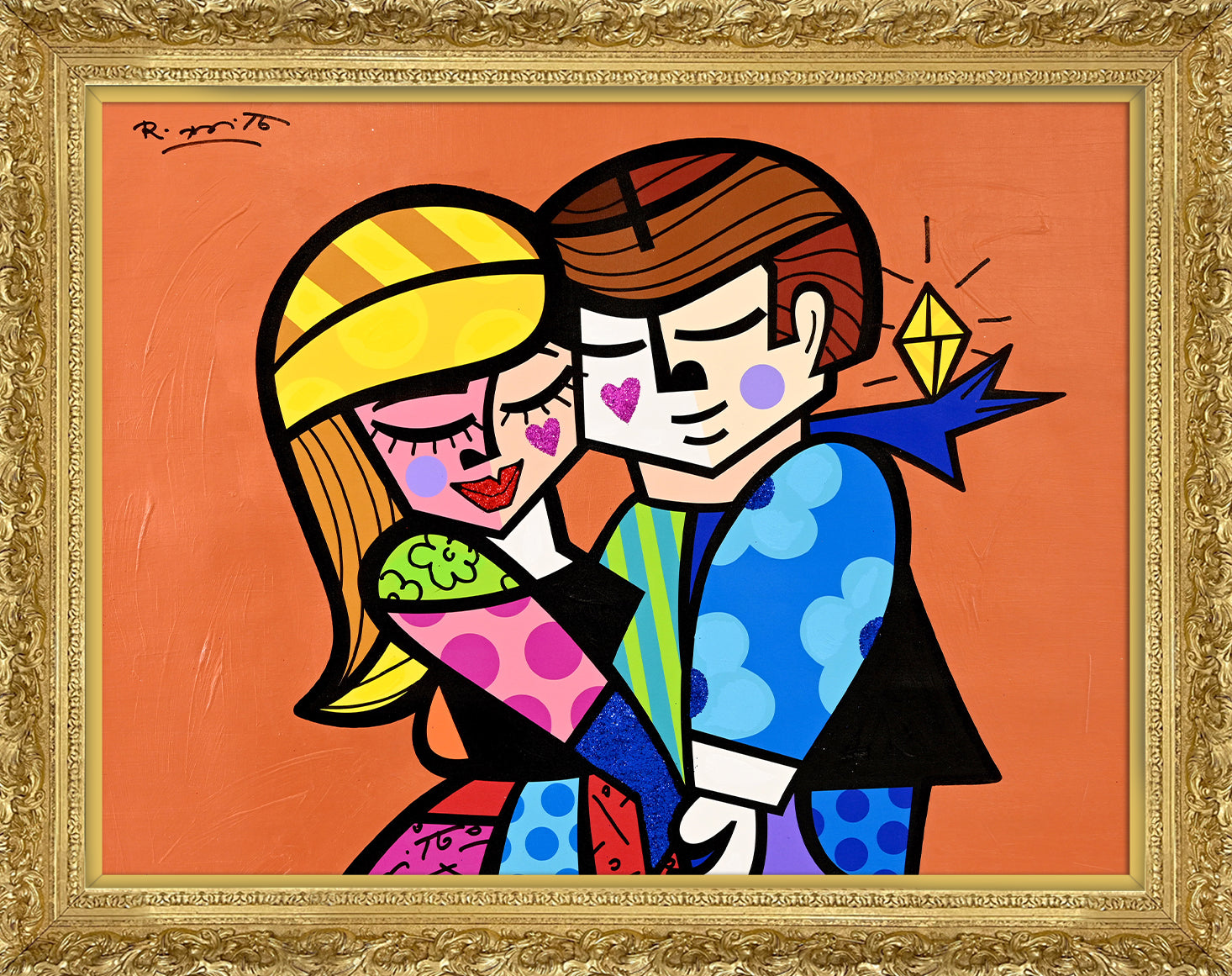 ENGAGEMENT RING - Mixed Media Original