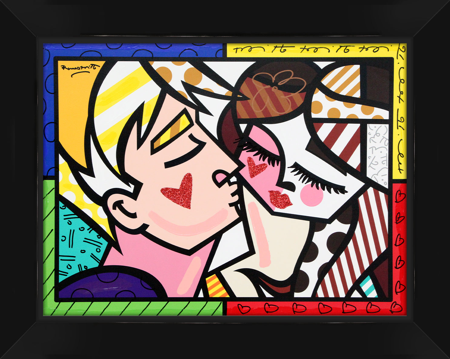 LOVE YOU ALWAYS - Mixed Media Original