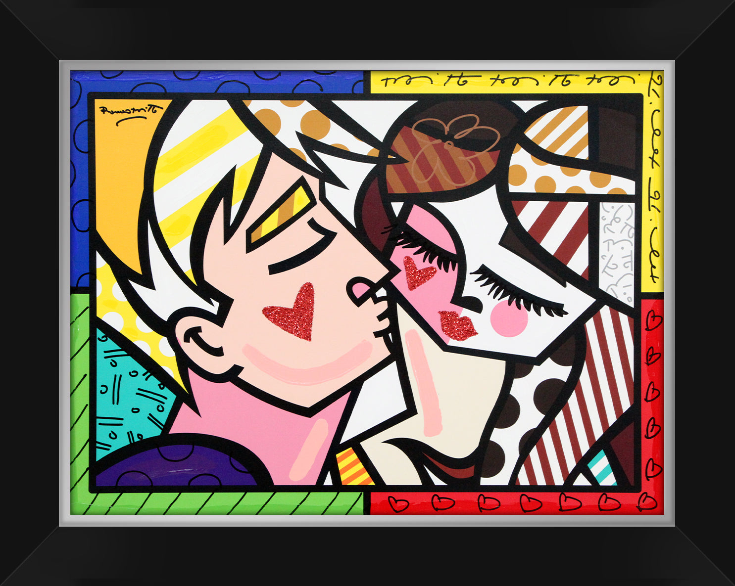 LOVE YOU ALWAYS - Mixed Media Original