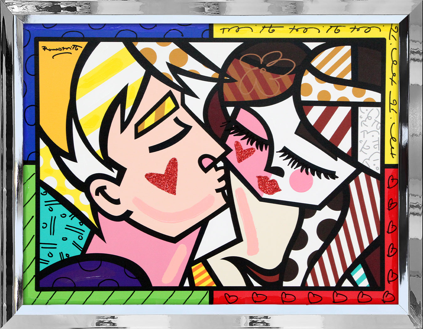 LOVE YOU ALWAYS - Mixed Media Original