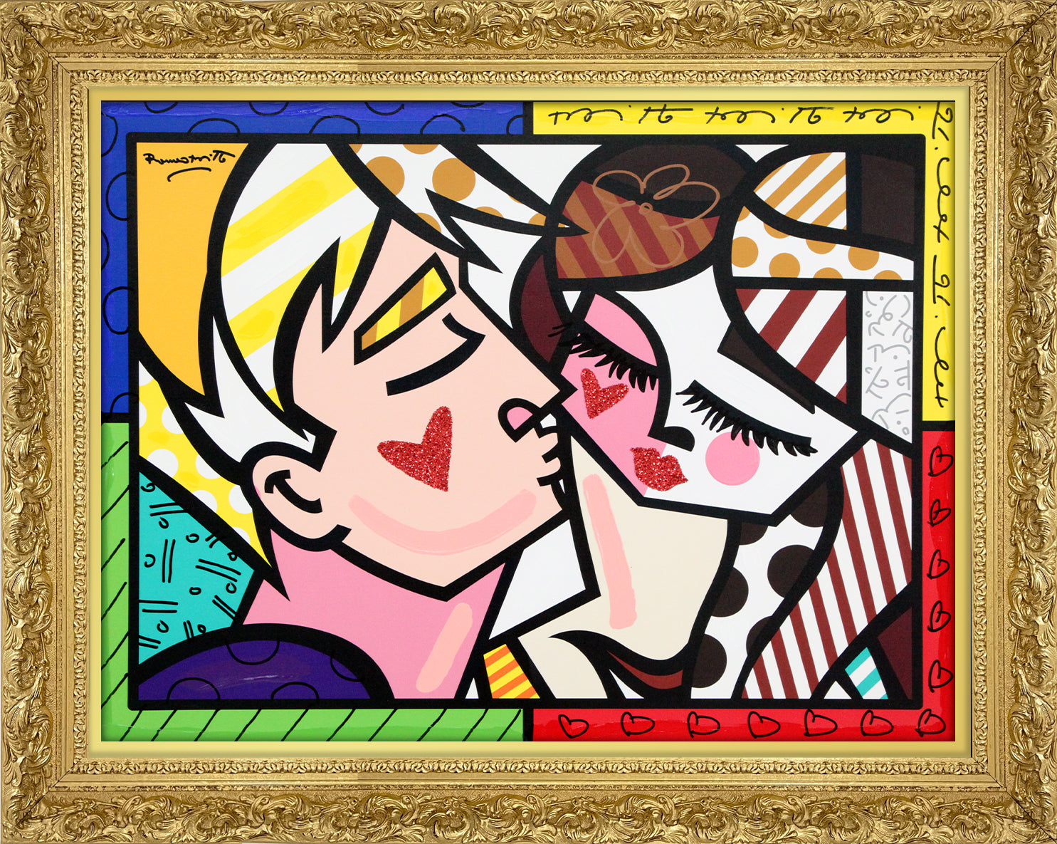 LOVE YOU ALWAYS - Mixed Media Original