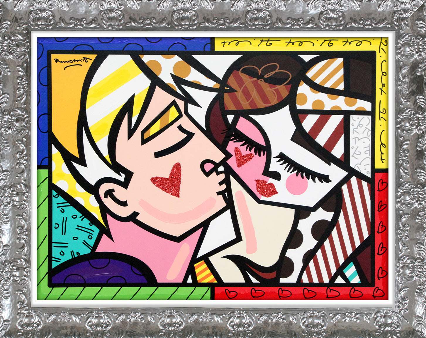 LOVE YOU ALWAYS - Mixed Media Original