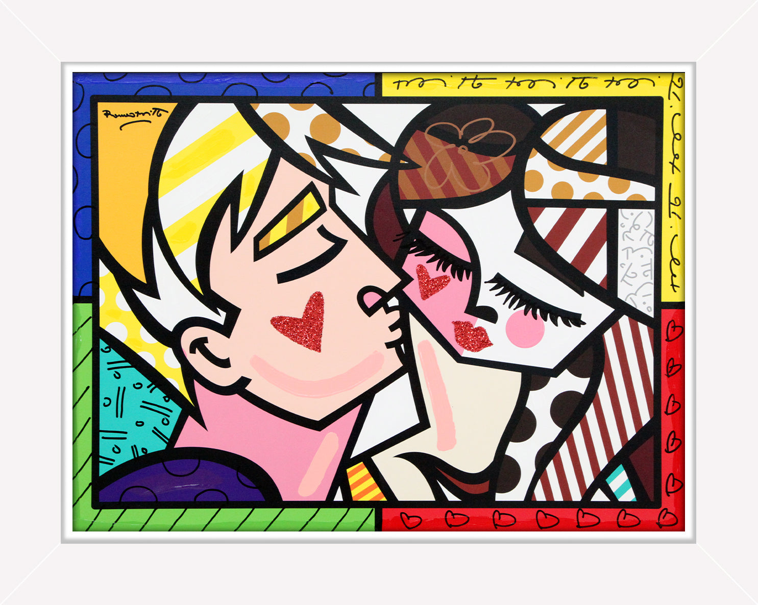 LOVE YOU ALWAYS - Mixed Media Original