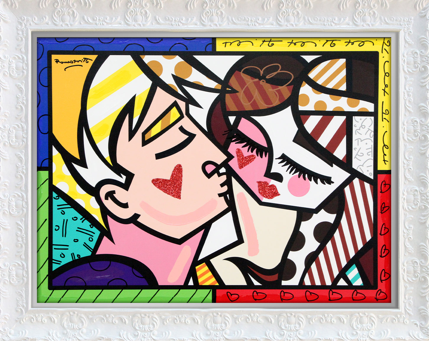 LOVE YOU ALWAYS - Mixed Media Original