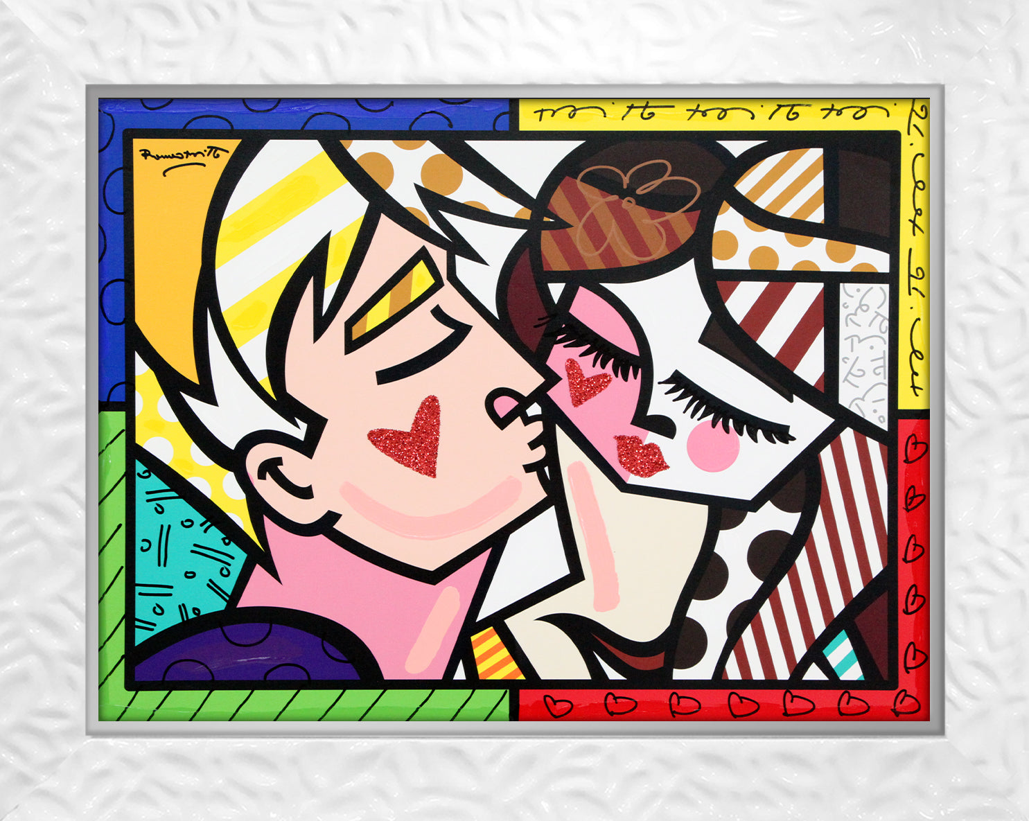 LOVE YOU ALWAYS - Mixed Media Original