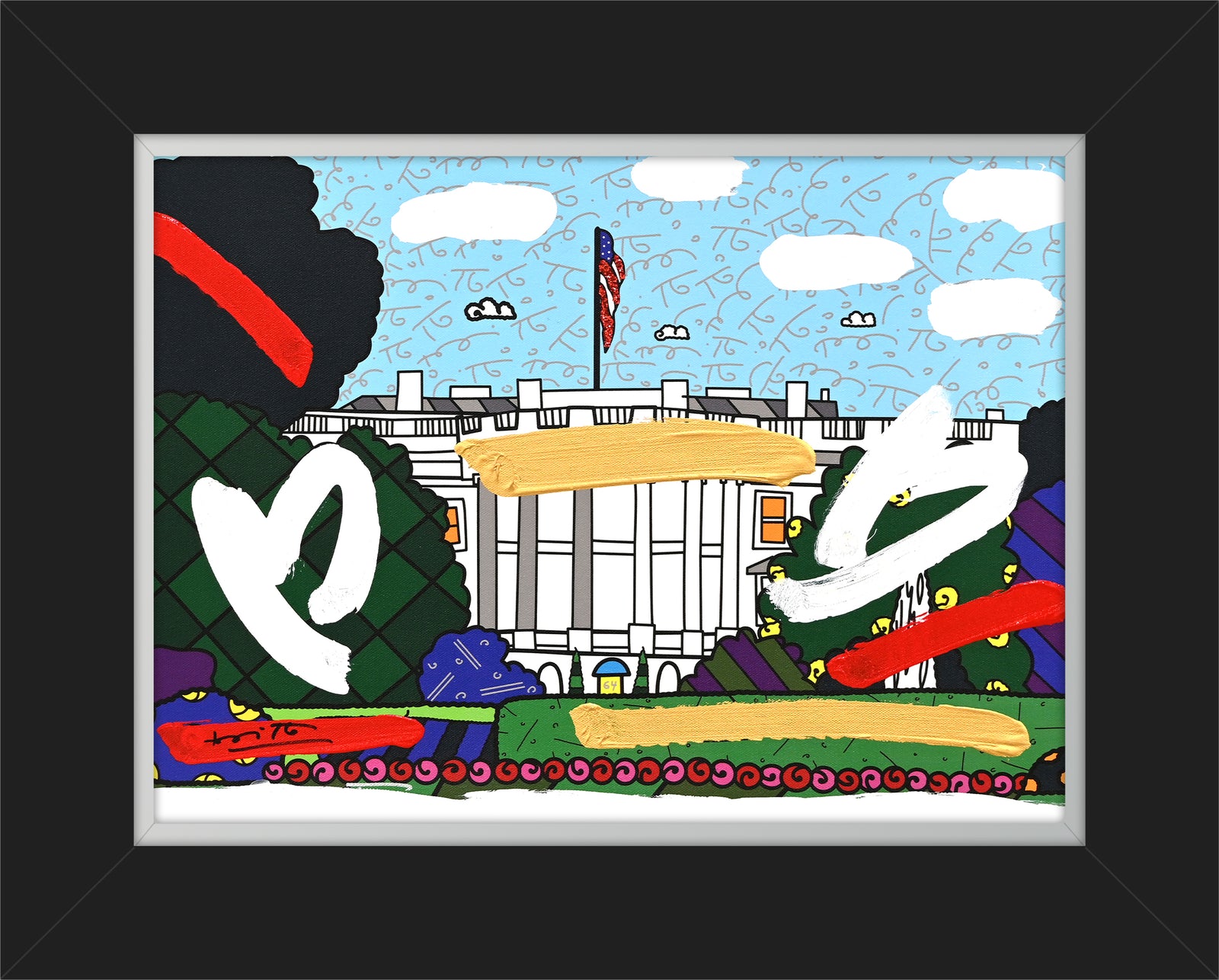 1600 PENNSYLVANIA AV - Mixed Media Original