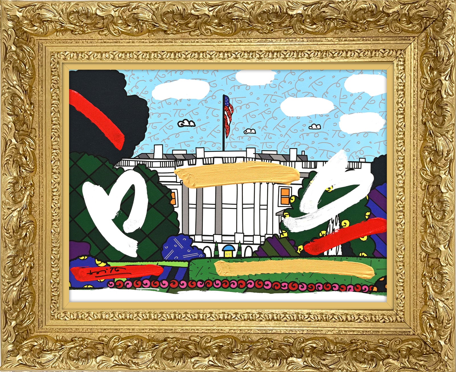 1600 PENNSYLVANIA AV - Mixed Media Original