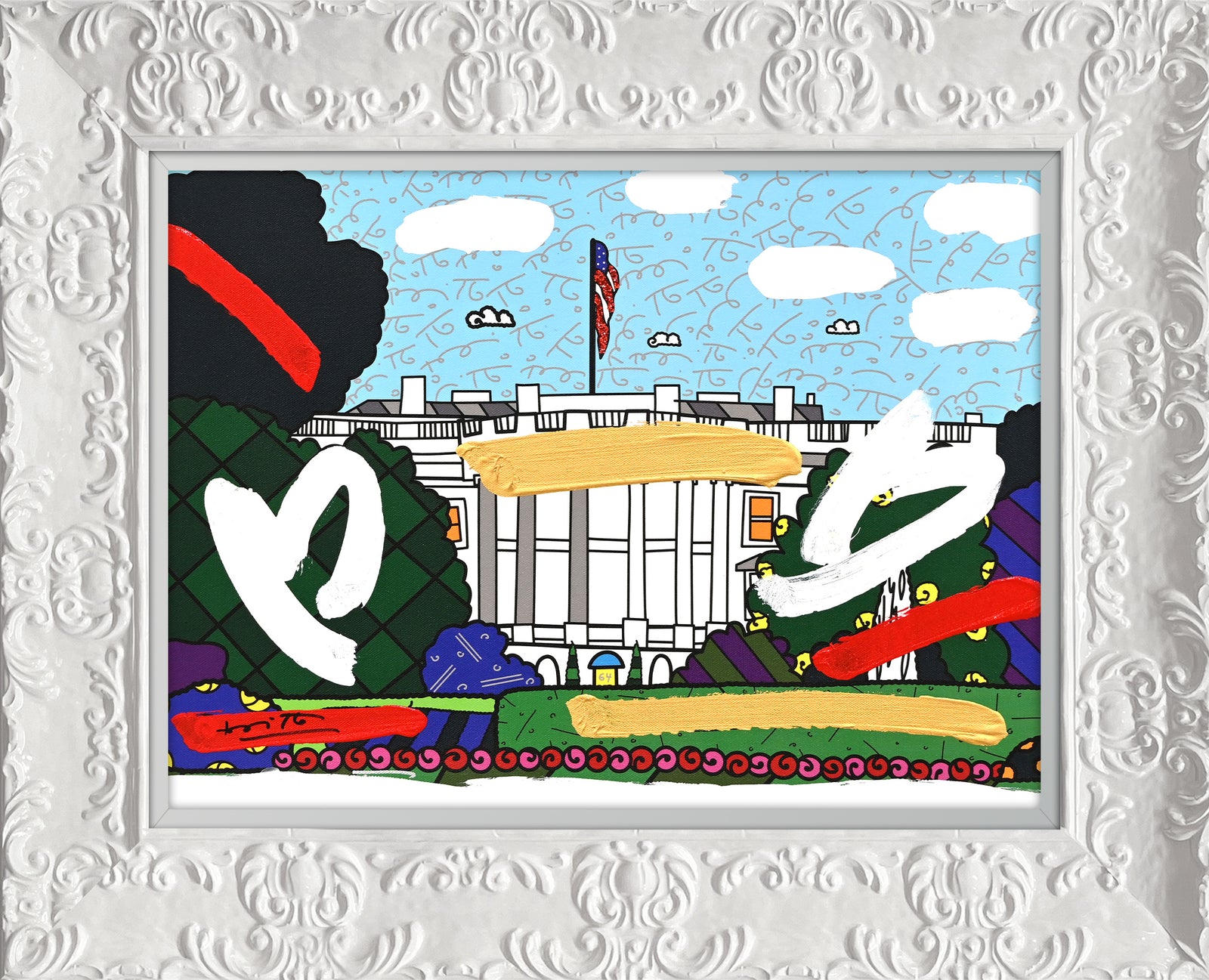 1600 PENNSYLVANIA AV - Mixed Media Original