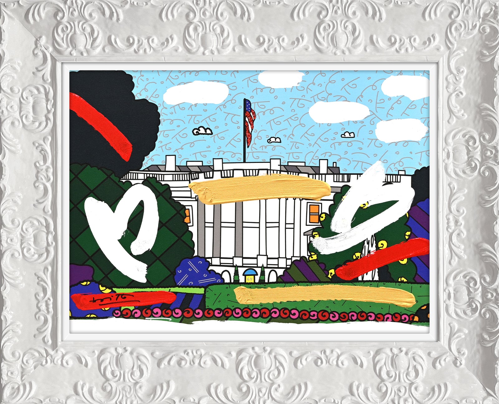 1600 PENNSYLVANIA AV - Mixed Media Original