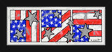 FLAG TRIPTYCH - Mixed Media Original