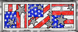 FLAG TRIPTYCH - Mixed Media Original