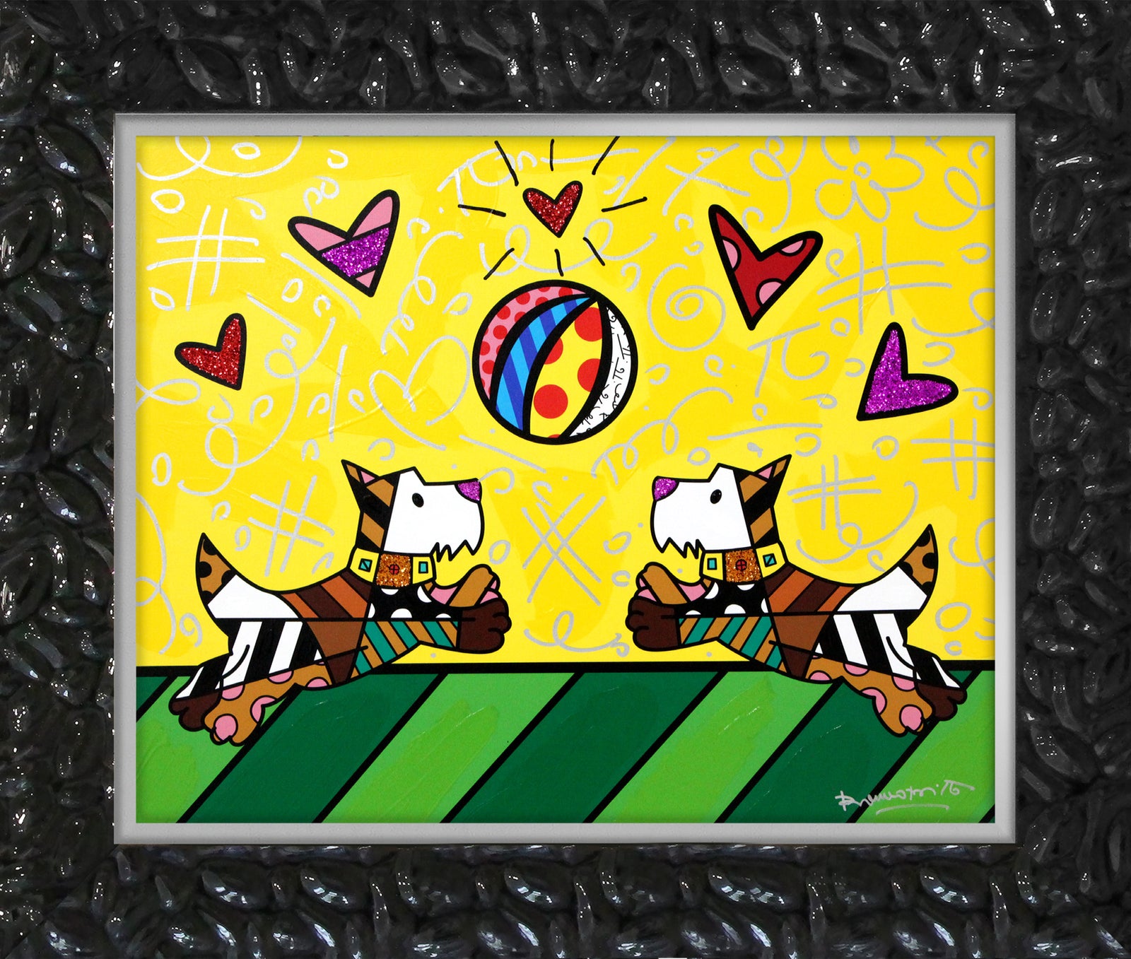 PLAYING TIME - Mixed Media Original