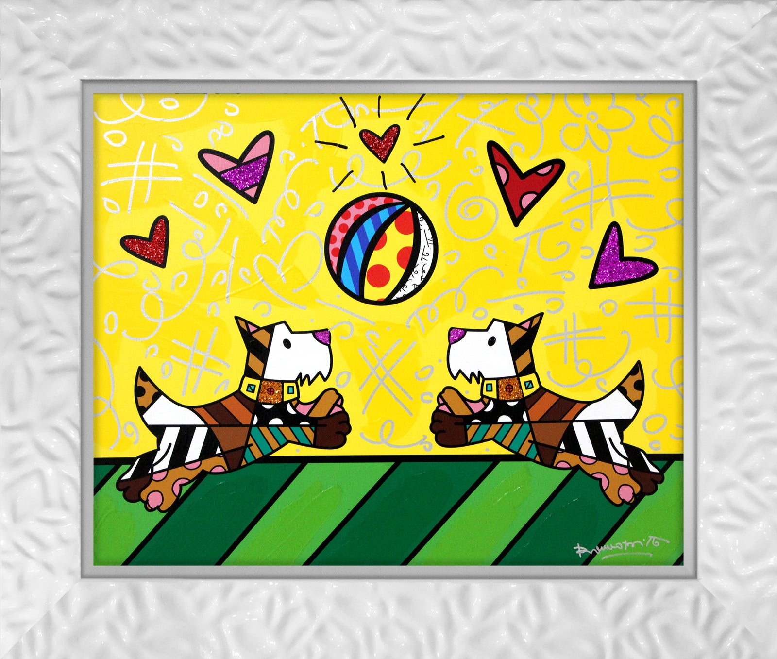 PLAYING TIME - Mixed Media Original