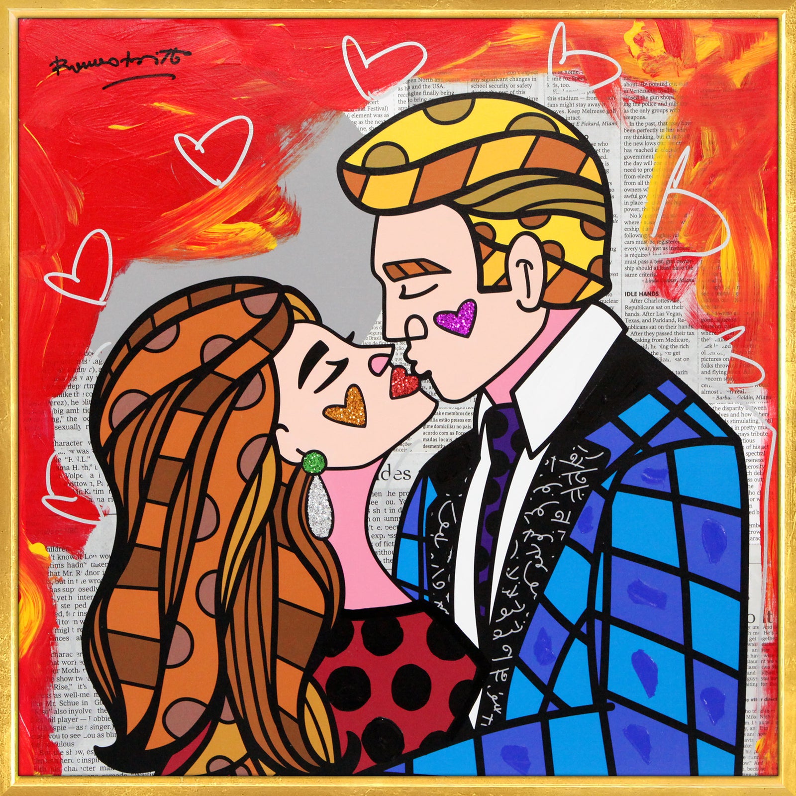 BEAUTIFUL DAY - Mixed Media Original