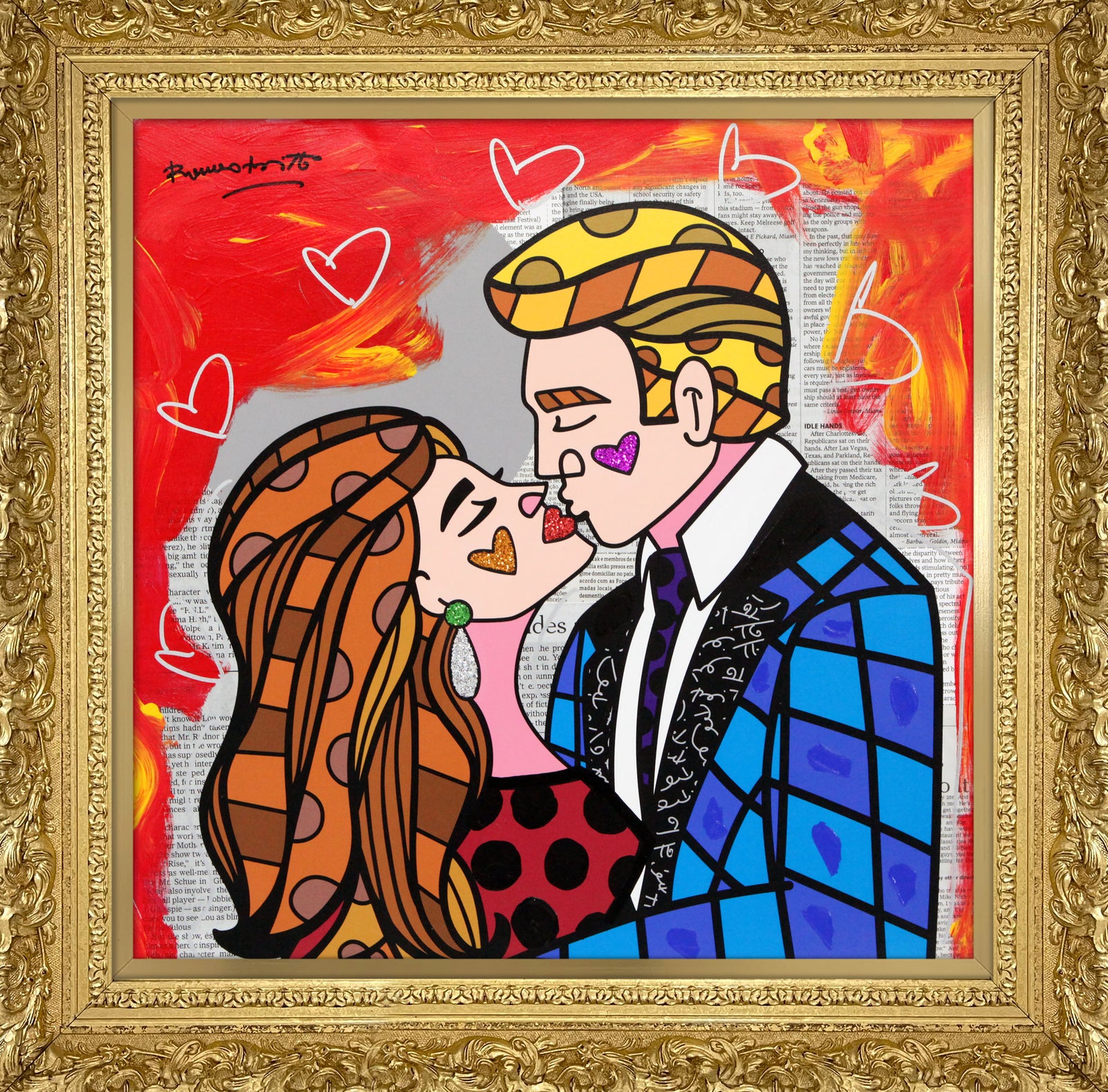 BEAUTIFUL DAY - Mixed Media Original