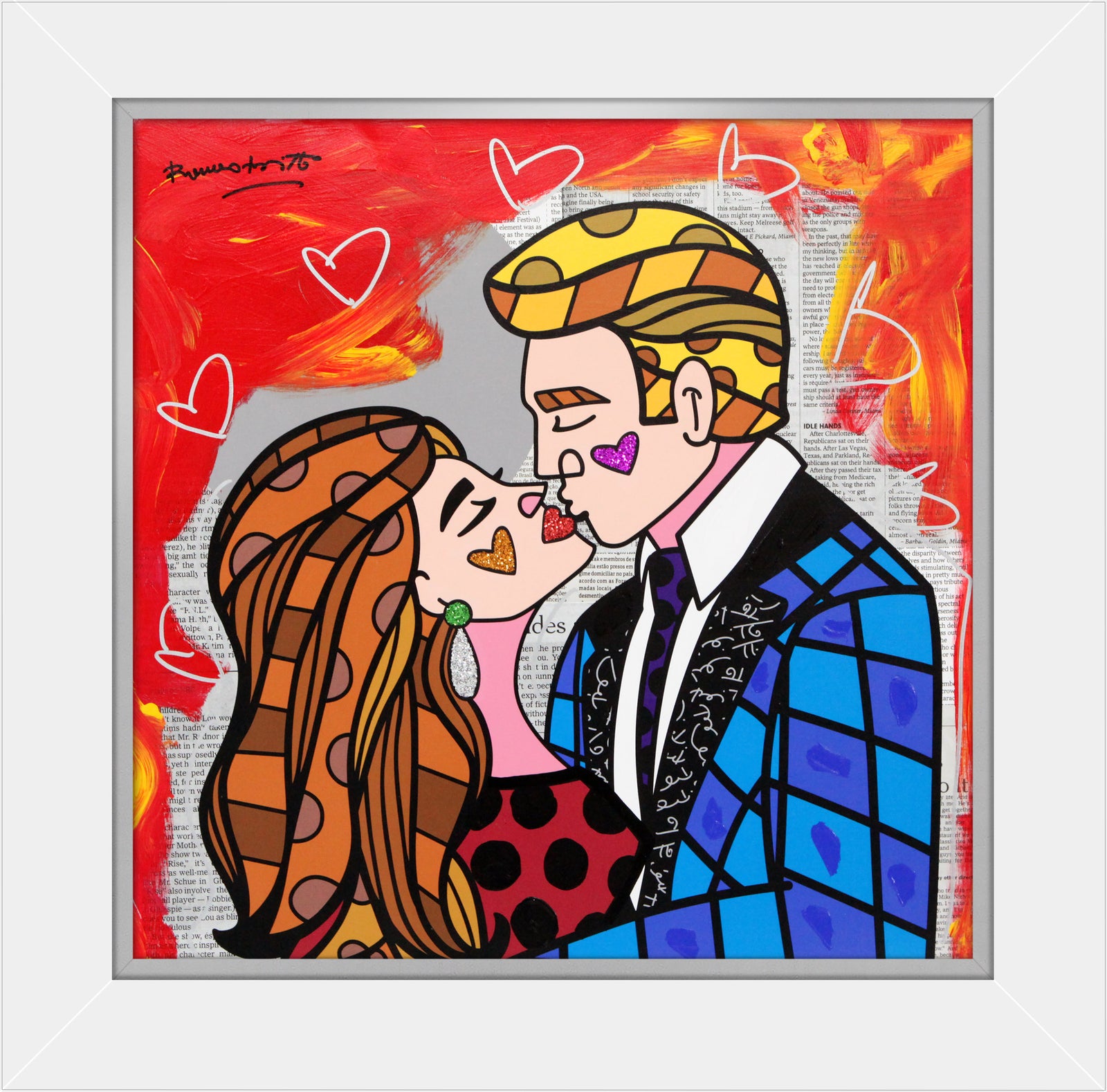 BEAUTIFUL DAY - Mixed Media Original