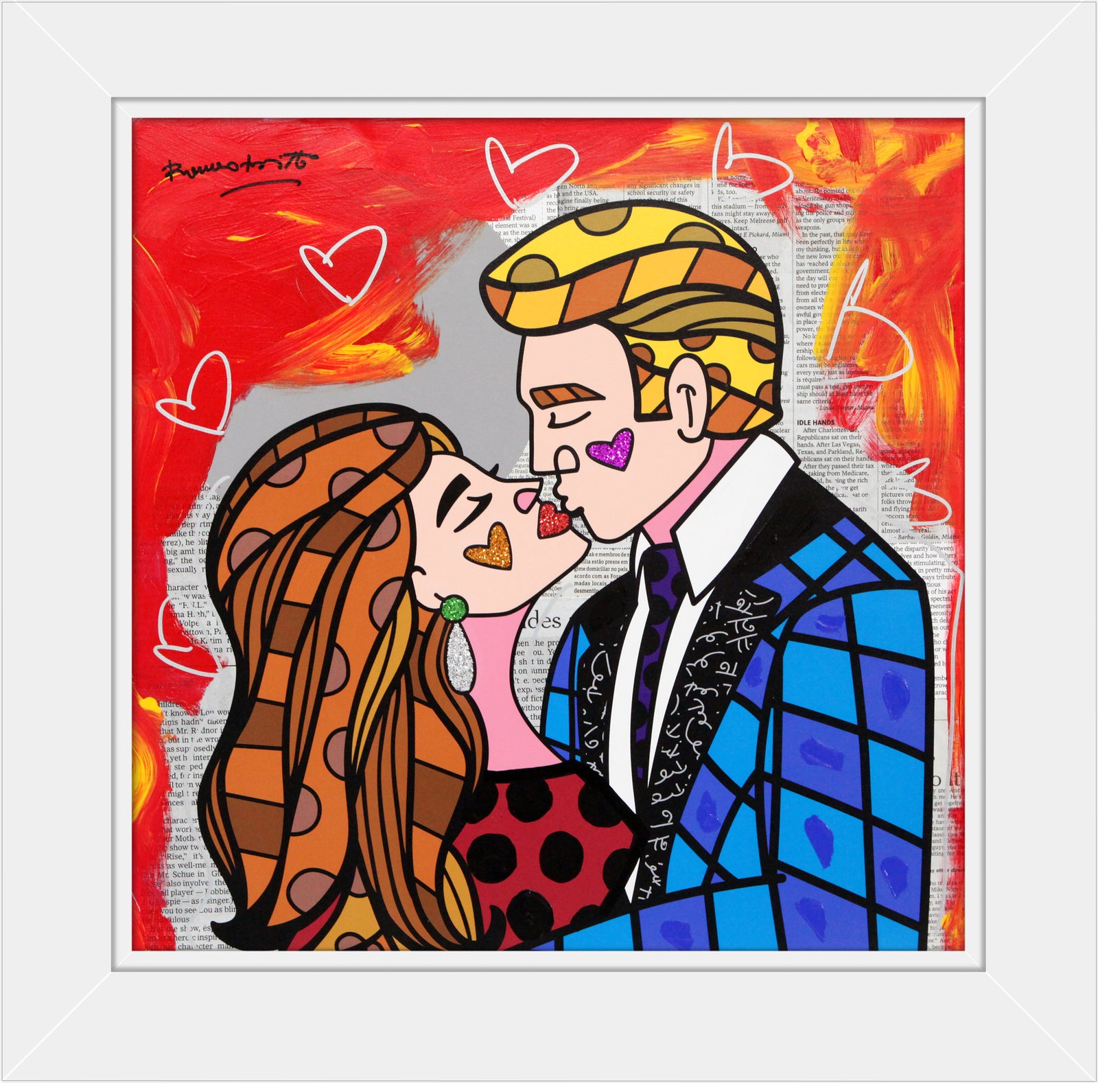 BEAUTIFUL DAY - Mixed Media Original