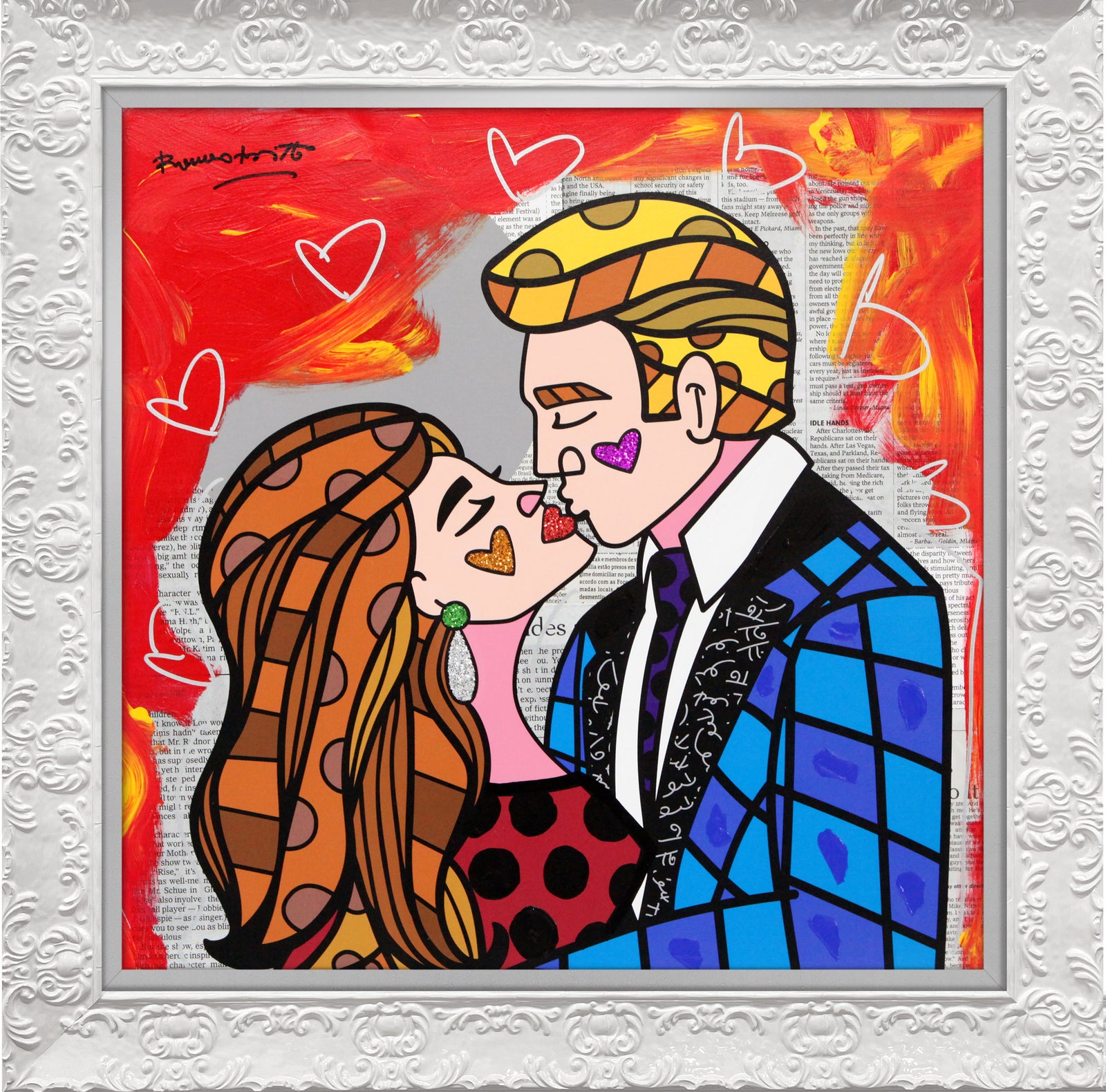 BEAUTIFUL DAY - Mixed Media Original