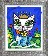 ROYALTY CAT - Mixed Media Original