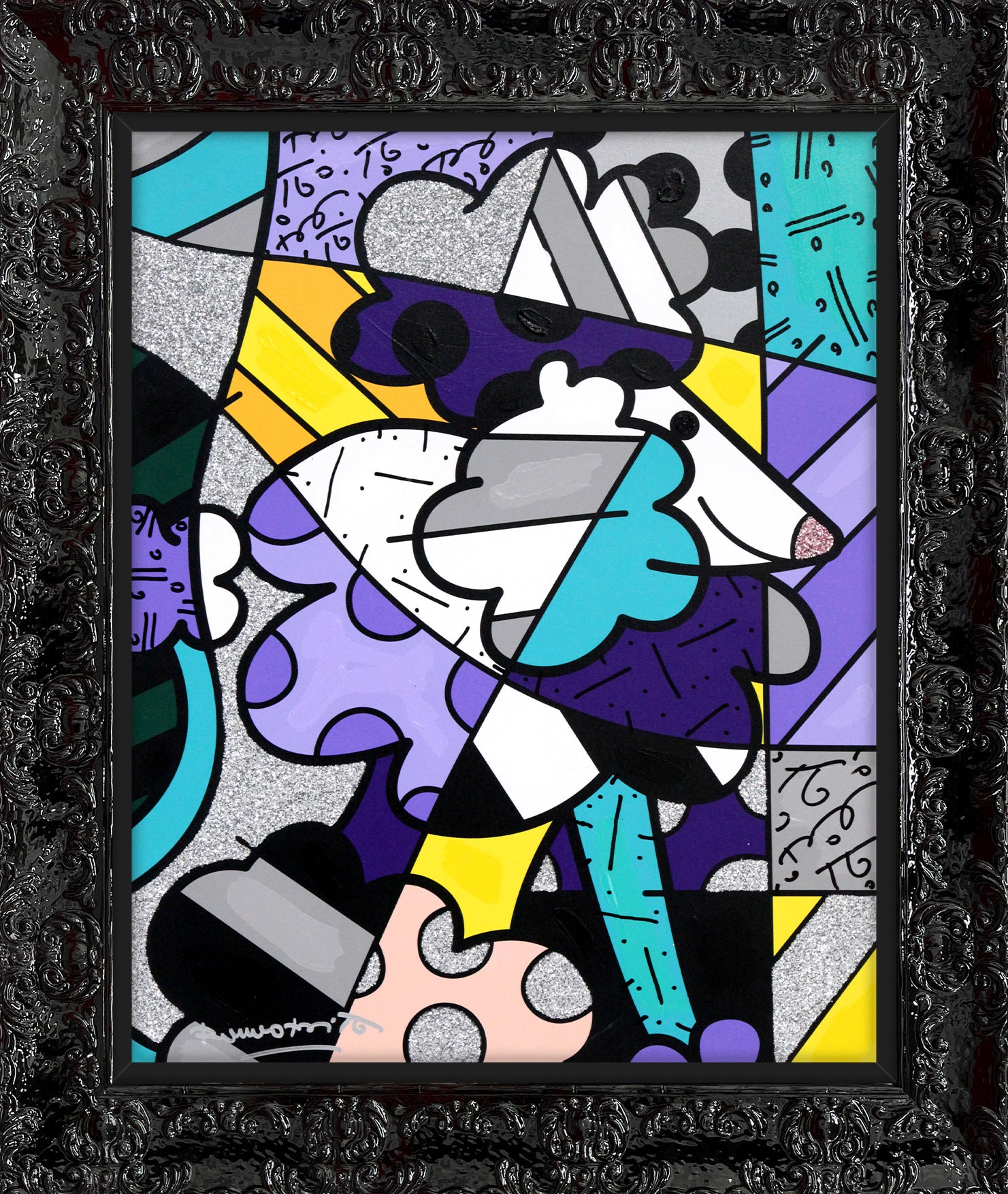 FRENCH LOVE - Mixed Media Original