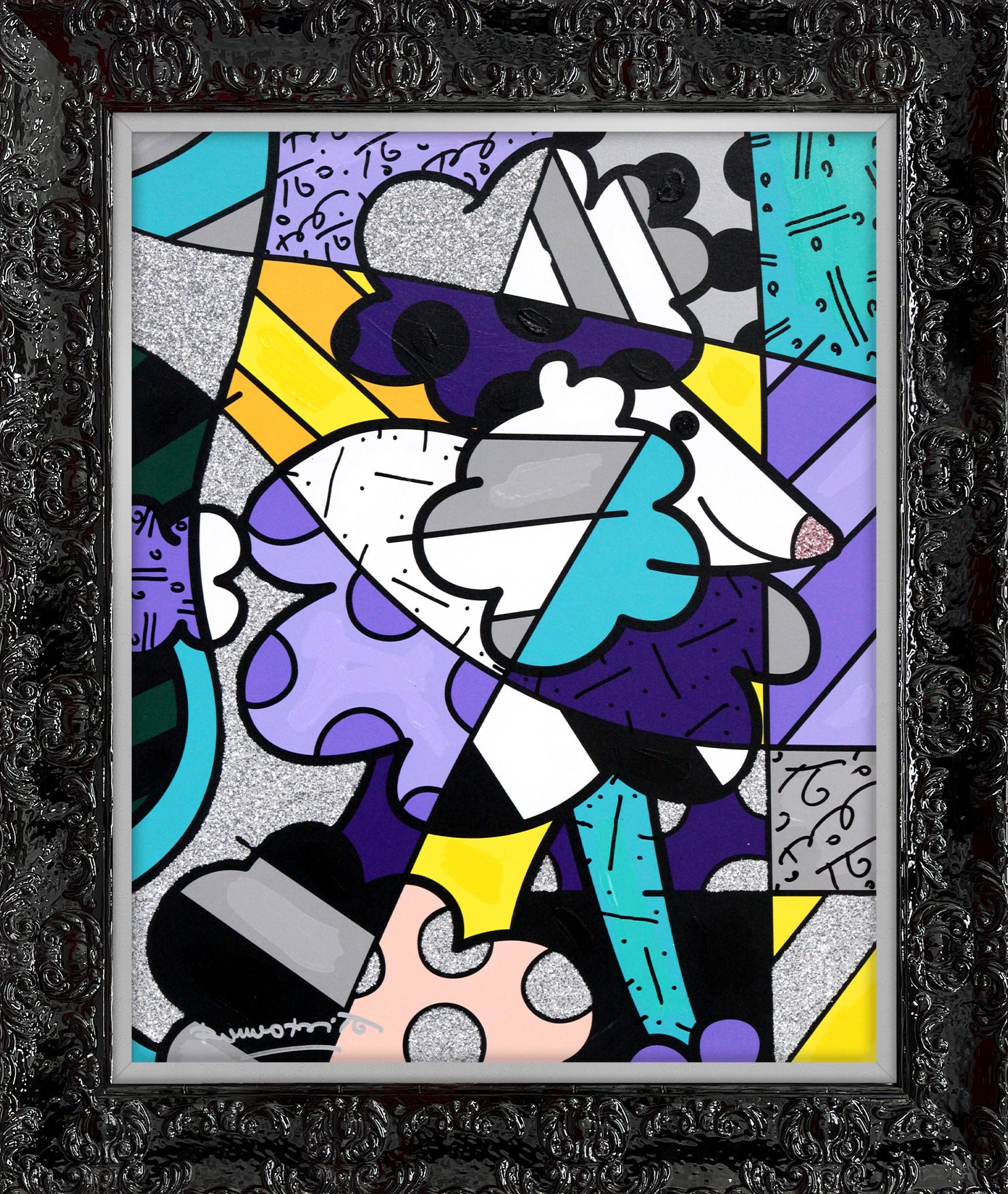 FRENCH LOVE - Mixed Media Original