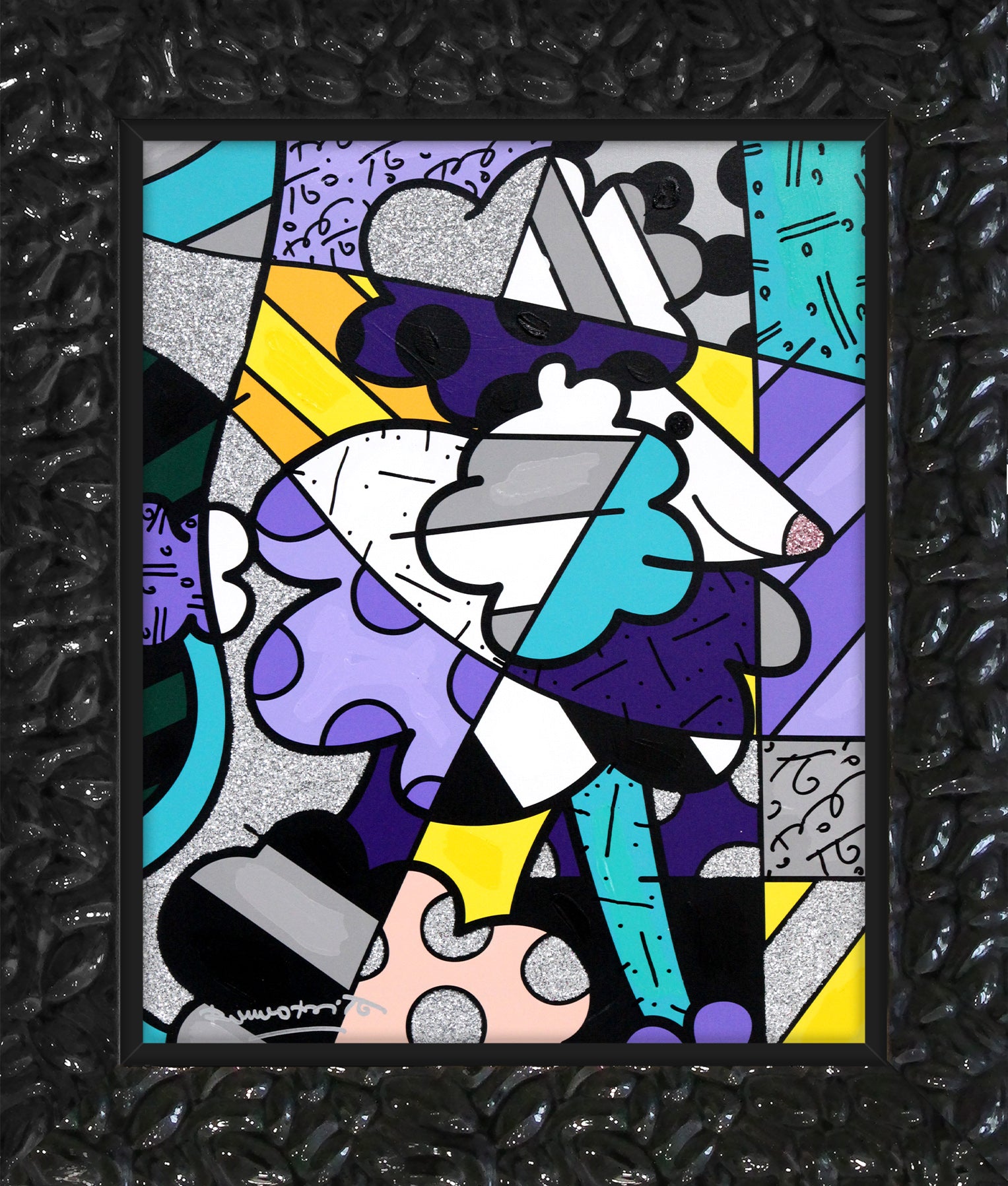 FRENCH LOVE - Mixed Media Original