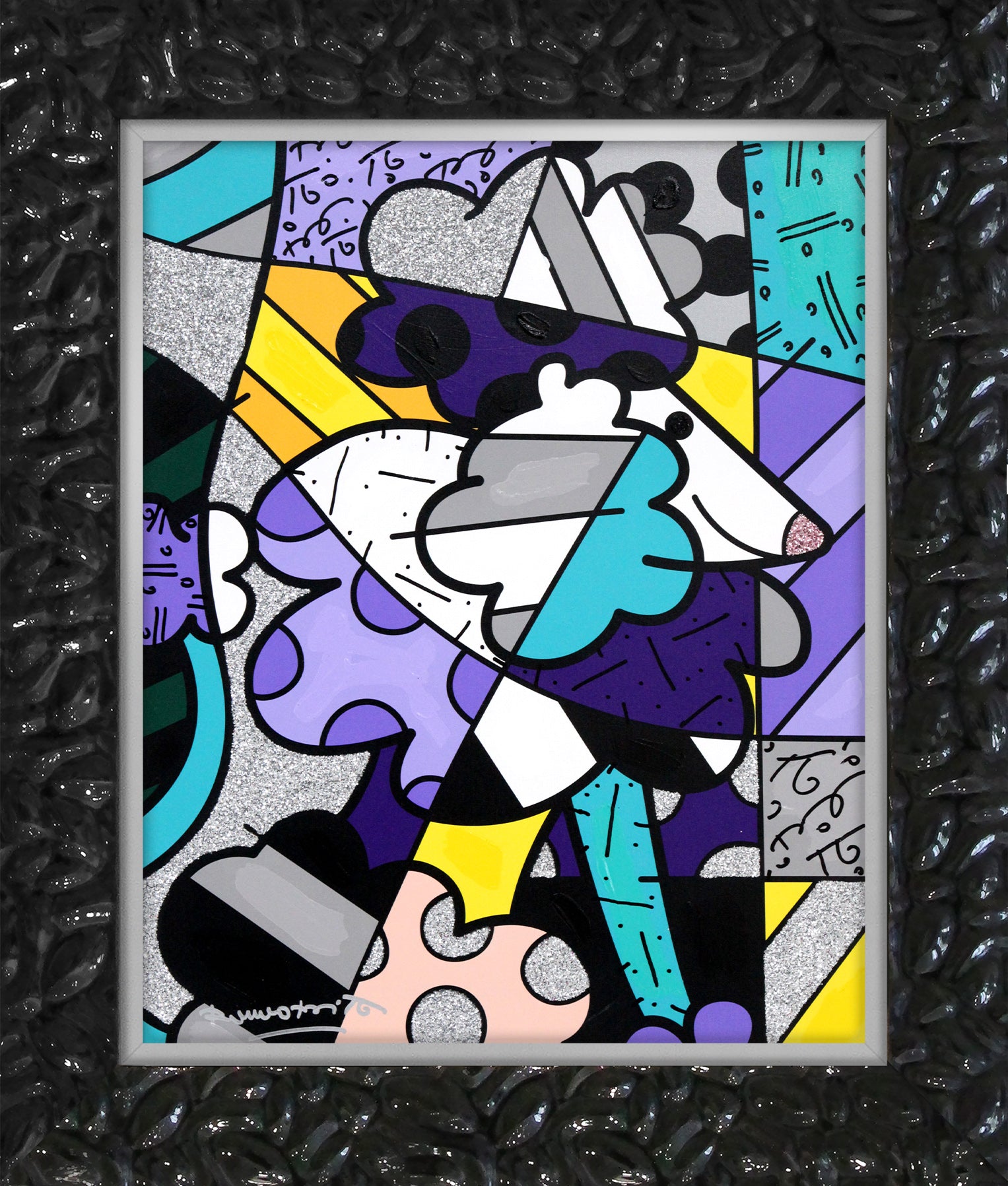 FRENCH LOVE - Mixed Media Original