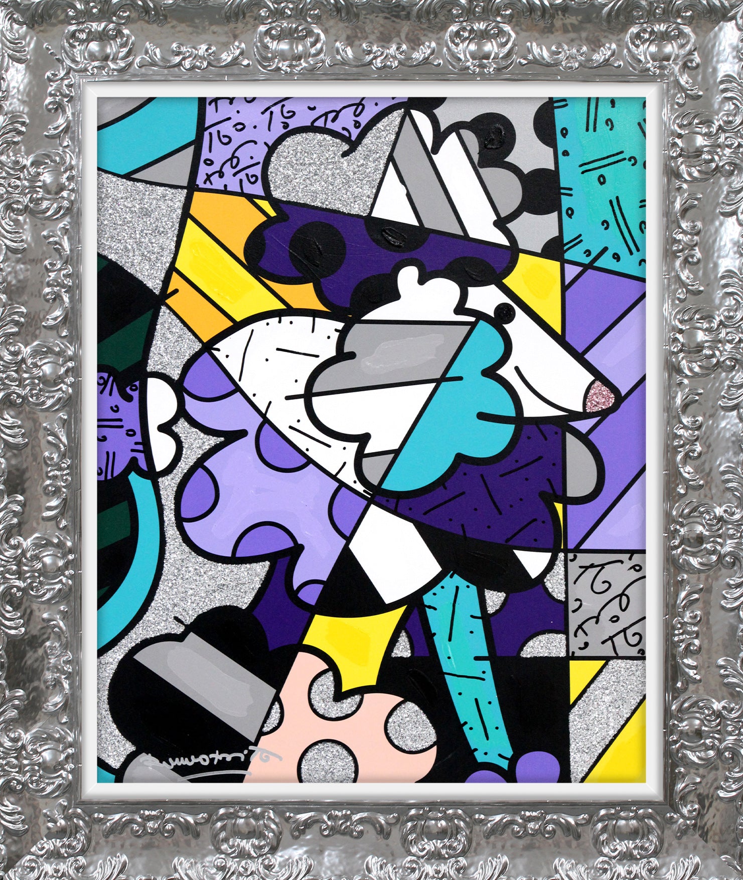 FRENCH LOVE - Mixed Media Original