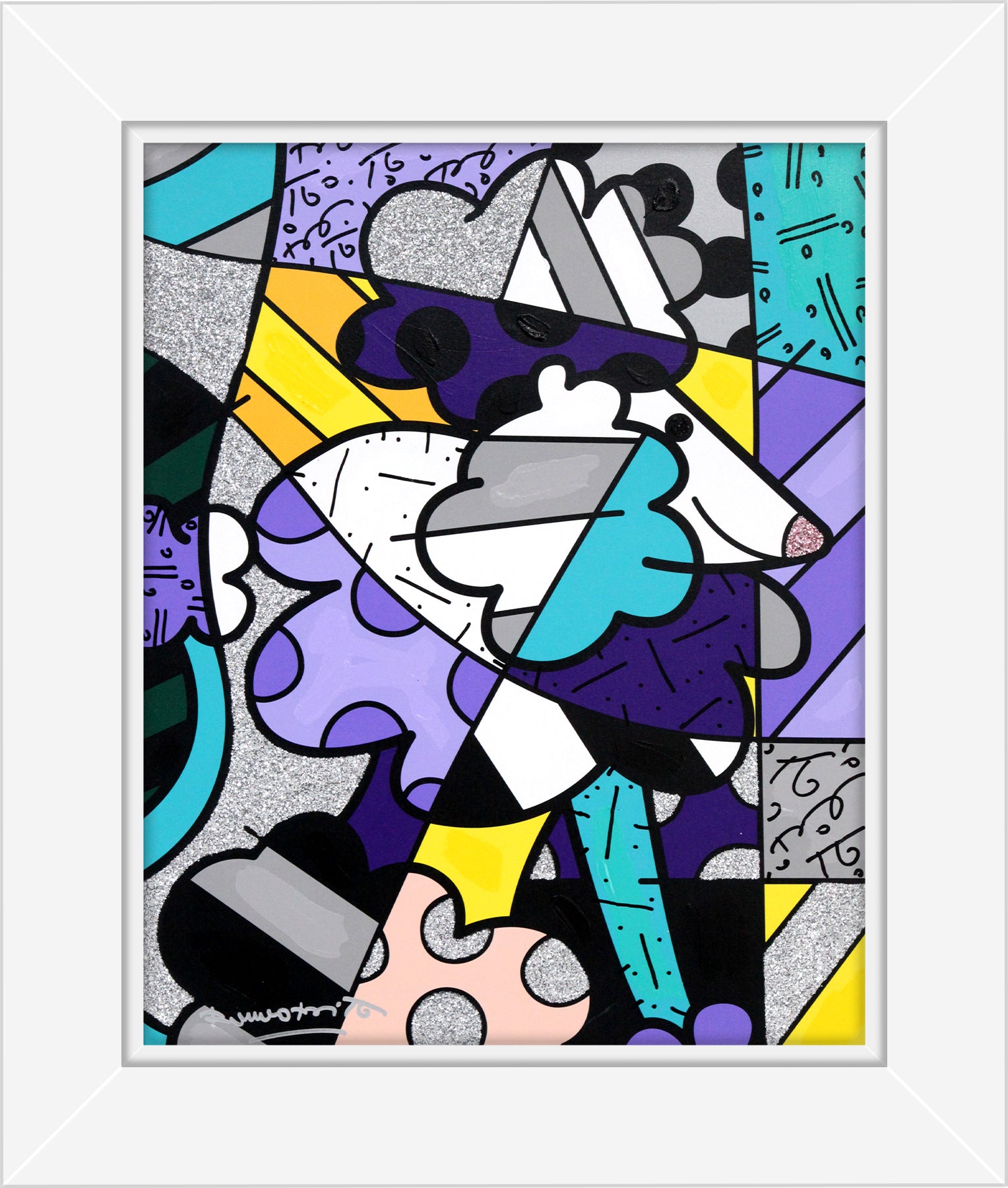 FRENCH LOVE - Mixed Media Original